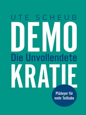 cover image of Demokratie – Die Unvollendete